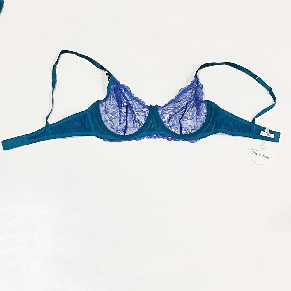 NEW Mimi Holliday 36C Allure Lace Underwire Comfort Bra Damaris Sheer Lingerie - Picture 5 of 12